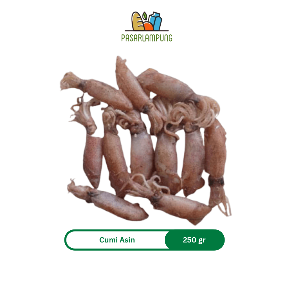 Cumi Asin 250 Gr Pasar Lampung
