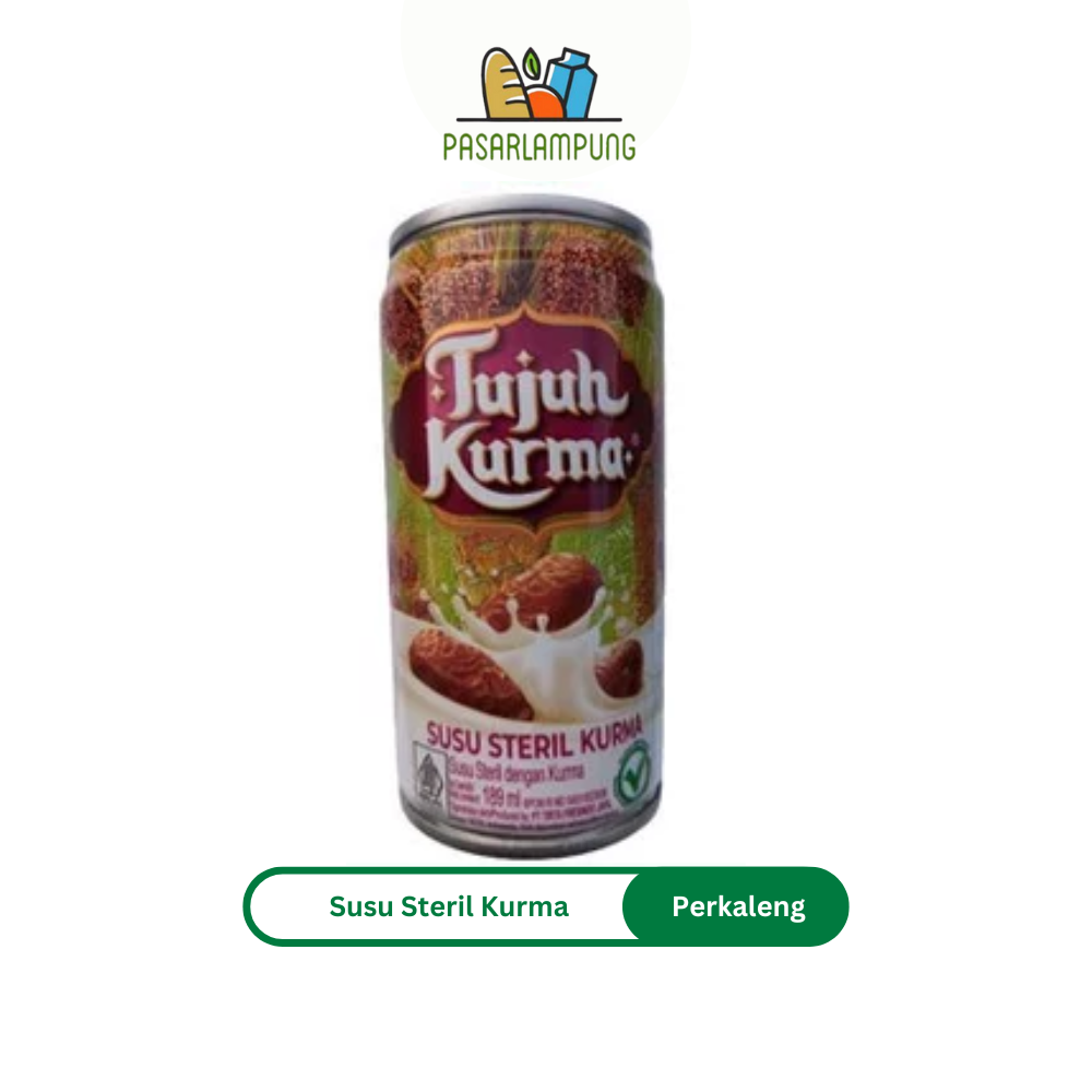 Tujuh Kurma Susu Steril Kurma 189mL Pasar Lampung