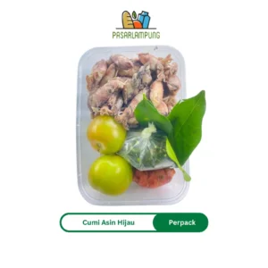 Paket Hemat Protein - Cumi Asin Sambal Hijau