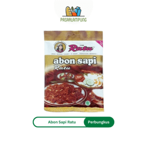 Abon Sapi Cap Ratu Perbungkus Pasar Lampung