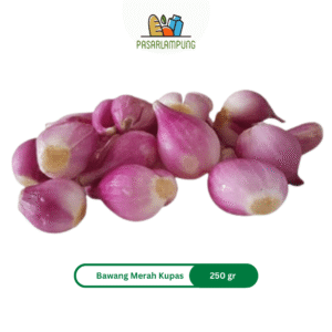 Bawang Merah Kupas 250 Gram Pasar Lampung
