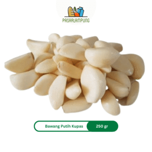 Bawang Putih Kupas 250 Gr Pasar Lampung
