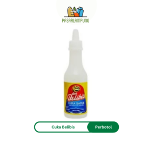 Cuka Dapur Merk Dua Belibis Perbotol 150 mL Pasar Lampung