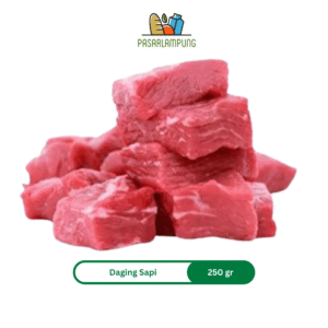 Daging Sapi Segar Pasar Lampung 100% Halal