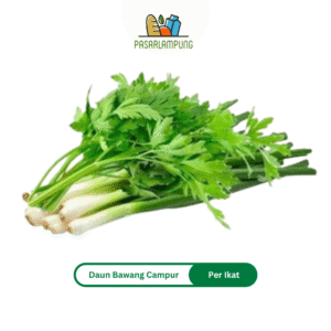 Daun Bawang Seledri Campur Pasar Lampung