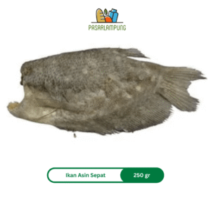 Ikan Asin Sepat 250 Gr Pasar Lampung
