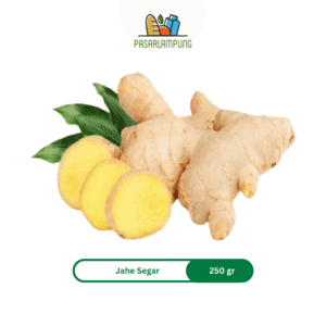 Jahe Putih Segar 250 Gram Pasar Lampung