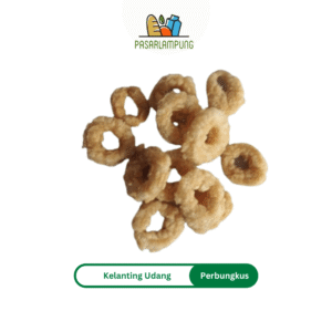 Cemilan Kelanting Udang Per Bungkus 220 Gr Pasar Lampung