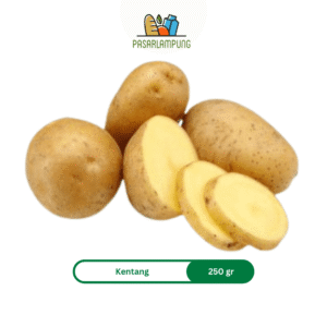 Kentang Lokal Segar Pasar Lampung