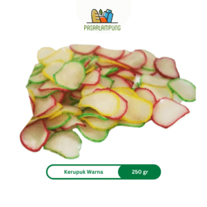 Kerupuk Warna Mentah 250 Gram Pasar Lampung