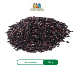 Ketan Hitam Lokal Segar Pasar Lampung