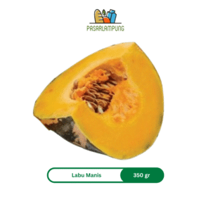 Labu Manis 1 Potong 350 Gram Pasar Lampung