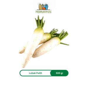 Lobak Putih Pasar Lampung