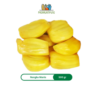 Nangka Kupas Manis Segar Perbungkus Pasar Lampung