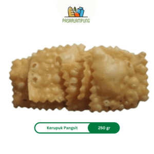 Cemilan Kerupuk Pangsit Per Bungkus 250 Gr Pasar Lampung