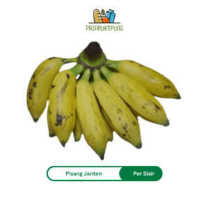 Pisang Janten Per Sisir Pasar Lampung