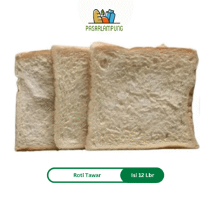 Roti Tawar Fresh Perbungkus Pasar Lampung
