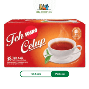 Teh Sosro Celup Perkotak 25 Kantong Celup Pasar Lampung
