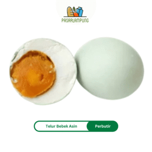 Telur Bebek Asin Matang Perbutir Pasar Lampung