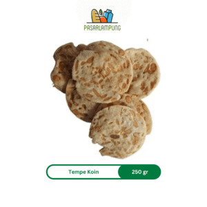 Cemilan Keripik Tempe Koin Per Bungkus 250 Gr Pasar Lampung