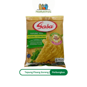 Tepung Pisang Sasa Perbungkus Pasar Lampung