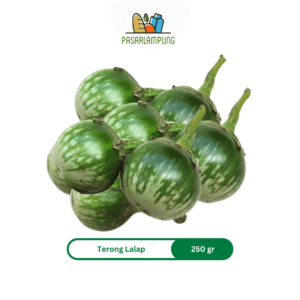 Terong Lalap Hijau Segar 250 Gram Pasar Lampung