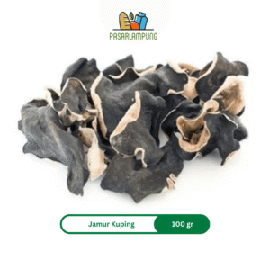 Jamur Kuping Kering 100 Gram Pasar Lampung