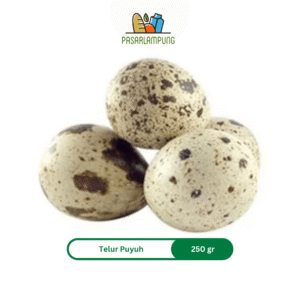 Telur Puyuh 250 Gram Pasar Lampung